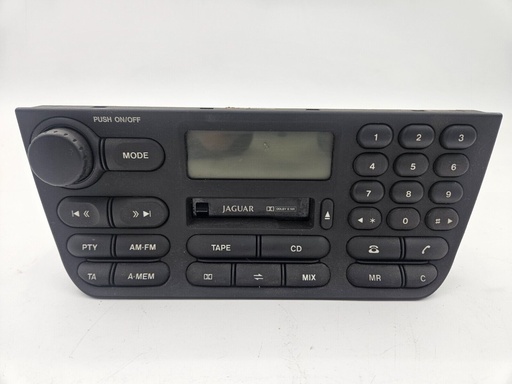 [LNC4100AA-9461 UP1] JAGUAR XJR XJ8 X308 98 - 2003 LATE RADIO PLAYER CASSETTE HEAD UNIT LNC4100AA