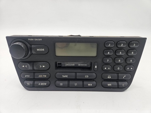[LNC4100AA-9462 UP1] JAGUAR XJR XJ8 X308 98 - 2003 LATE RADIO PLAYER CASSETTE HEAD UNIT LNC4100AA