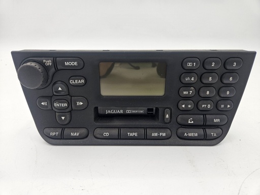[LNF4100BA-9467 UP1] JAGUAR XJR XJ8 X308 98 - 2003 LATE RADIO PLAYER CASSETTE HEAD UNIT LNF4100BA