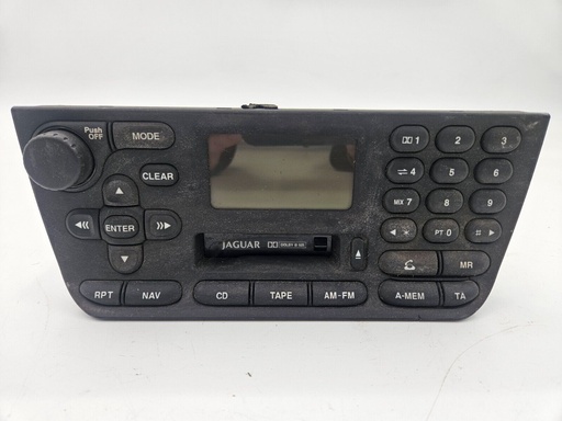 [LNF4100BA-9469 UP1] JAGUAR XJR XJ8 X308 98 - 2003 LATE RADIO PLAYER CASSETTE HEAD UNIT LNF4100BA