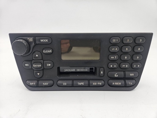 [LNF4100BA-9471 UP1] JAGUAR XJR XJ8 X308 98 - 2003 LATE RADIO PLAYER CASSETTE HEAD UNIT LNF4100BA
