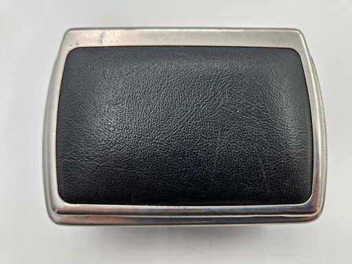 [BAC1537LZ] REAR ASHTRAY JAGUAR XJS PRE HE + FACELIFT CIGARETTE ASH TRAY BLACK LEATHER