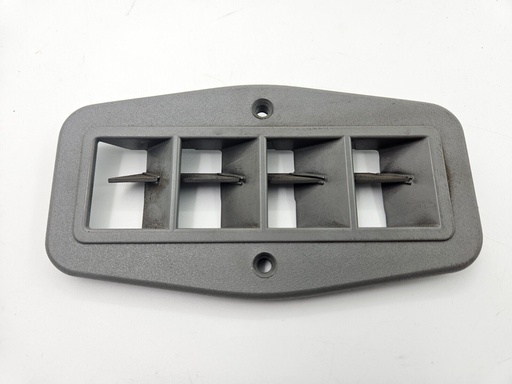 [BEC22794] RIGHT CENTRE CONSOLE VENTILATION COVER JAGUAR XJS FACELIFT GREY PLASTIC VENT