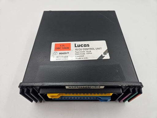 [DBC12535-9555 UP3] 3.2L ECU JAGUAR XJ40 ENGINE AUTOMATIC CONTROL MODULE LUCAS DBC12535 80420B