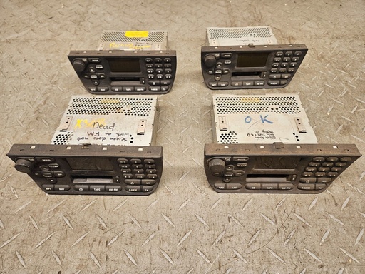 [LNF4100BA-9584 K9] JAGUAR XJR XJ8 X308 98 - 2003 LATE RADIO PLAYER BROKEN SPARES REPAIR BULK BUY