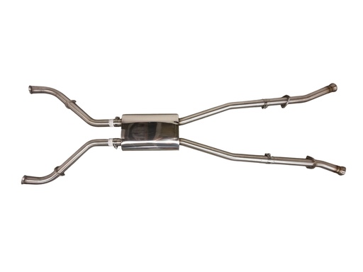 XJS XJ12 V12 CENTRE X PIPE/ BOX STAINLESS STEEL NON-CATALYST