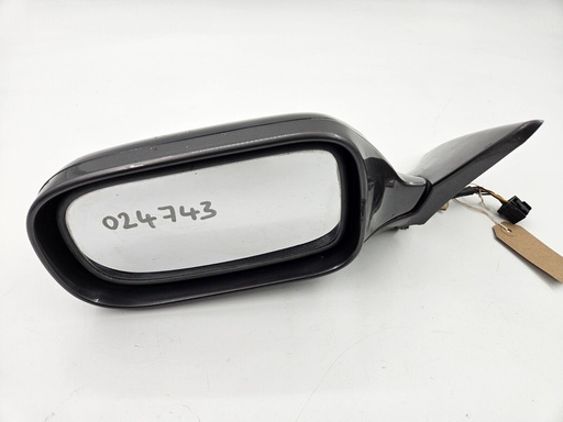 [-9634 K1] WING DOOR MIRROR JAGUAR XK8 XKR X100 LEFT SIDE NS PASSENGER 5 WIRE PLUG STANDARD