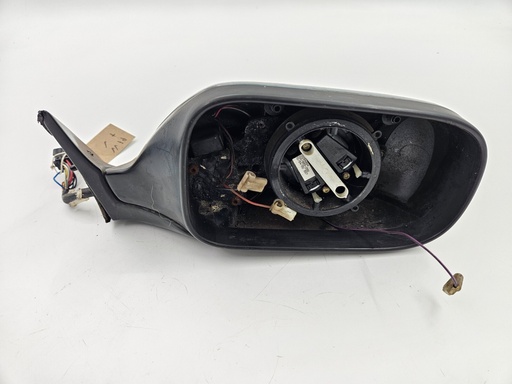 [-9673 K7] WING DOOR MIRROR JAGUAR X300 RIGHT SIDE O/S 12 WIRE MEMORY POWER FOLD CHROMATIC