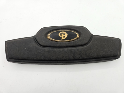 [-9740 K2] BLACK STEERING WHEEL CENTRE JAGUAR DAIMLER XJS & SERIES 3 EARLY NON TILT COLUMN