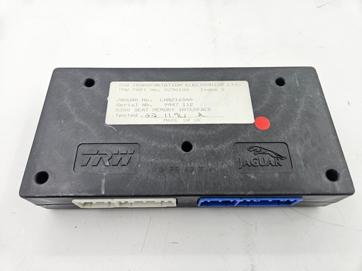 [LNA2165AA-9832 UP10] FRONT SEAT CONTROL MODULE JAGUAR X300 MEMORY VANDEN PLAS SEATING