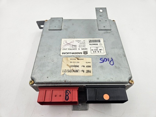[LNA1410YC/211-9840 UP10] JAGUAR X300 94-97 3.2 ECU GEM 6 CONTROL UNIT MODULE ENGINE CONTROL SAGEM-LUCAS