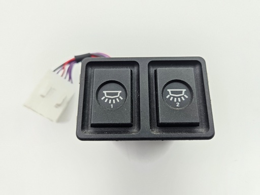 [DAC10200-9896 KB5] INTERIOR MAP LAMP SWITCHES JAGUAR XJS FACELIFT LIGHT TWIN CONTROLS DAC10200