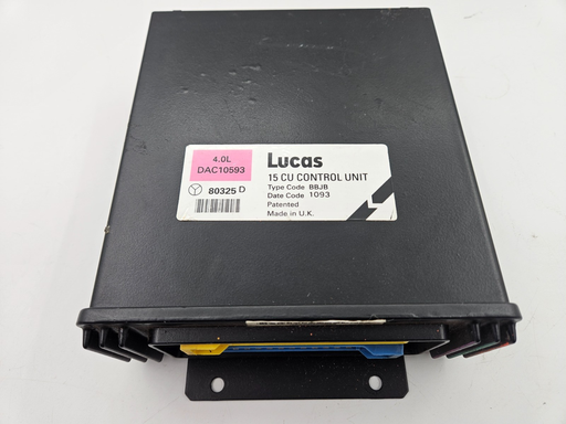 [DAC10593-9908 UP10] PETROL INJECTION CONTROL MODULE 4.0 ECU JAGUAR XJS ENGINE LUCAS DAC10593 80325 D