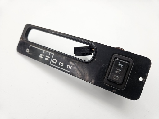 [DBC12021-9920 KB5] JAGUAR AUTO XJS FACELIFT J GATE GEAR GAITER SURROUND CONSOLE SELECTOR DBC12021