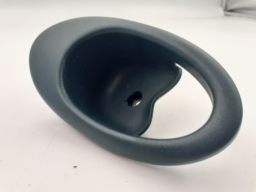 [-10075 KB6] JAGUAR XK8 X100 TEAL HDX DOOR ESCUTCHEON INTERIOR TRIM LEFT HANDLE