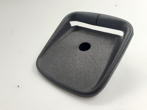 [GJE2487 AAW - 10154 KB6] JAGUAR XK8 FRONT SEAT BELT ESCUTCHEON BLACK LEG TRIM OCCUPANCY RESTRAINTS