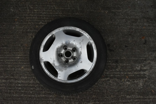 [MNA6116AA-10230 YR] GENUINE JAGUAR XJR  X300 V8 5 SPOKE SPORTS ALLOY WHEEL SPARE 17 INCH 8JX17CHX33