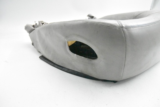 [GNB4436BCELJ-10299 LG] LOWER BOTTOM RIGHT SEAT COVER JAGUAR X308 NIMBUS GREY LFJ LEATHER FOAM DRIVERS