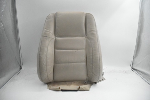 [GNA4310BCAGD-10303 LG] UPPER BACK SEAT COVER OATMEAL JAGUAR X308 XJ8 V8 LEATHER FOAM LEFT RIGHT