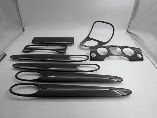 [GNC7839 AB-10417 K8] JAGUAR XJ8 X308 XJR BIRDS EYE MAPLE WOOD VENEER INTERIOR FASCIA CONSOLE CAPPING