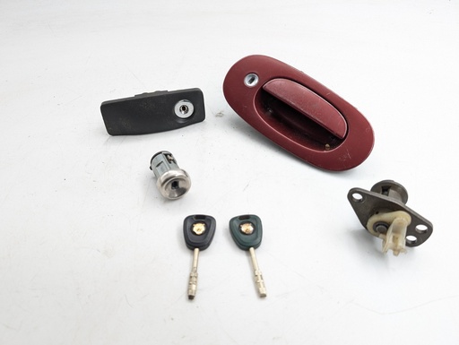 [10463 KB7] LOCK SET JAGUAR XK8 X300 X308 WITH KEYS BOOT DOOR IGNITION GLOVE BOX HANDLE
