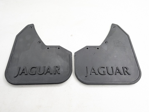 [BBC6129-14140 K9] PAIR XJS PRE FACELIFT MUD FLAPS WHEEL TYRE ACCESSORIES RUBBER MUD GUARDS BCC6128