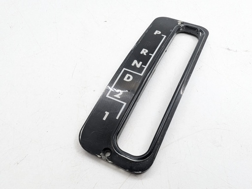 [14192 KB8] JAGUAR AUTO XJS 3 SPEED J GATE GEAR GAITER SURROUND CENTRE CONSOLE SELECTOR