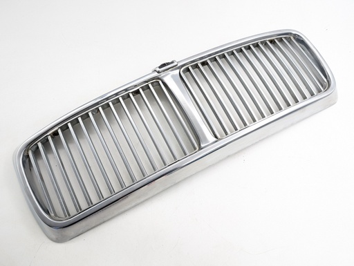 [BEC5665-14196 K8] FRONT GRILLE JAGUAR XJ40 CHROME BRIGHT FINISHER RADIATOR SURROUND VENT INSERTS
