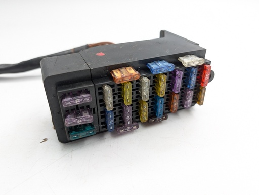 [DBC3399-14334 K2] JAGUAR XJ6 XJ12 XJ40 EARLY FUSE BOX COVER BLACK PLASTIC CASING FUSE HOUSING WIRE