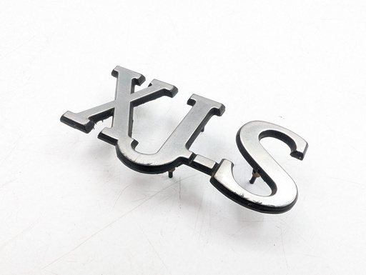 [BCC3665-14514 KB10] JAGUAR XJS V12 HE BOOT LID REAR TAILGATE BADGE EMBLEM COUPE BACK ORIGINAL