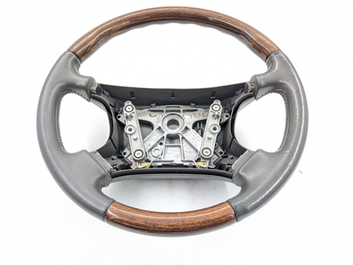 [HNB9181AC-14541 K2] JAGUAR XJR X300 XJ6 XJ12 STEERING WHEEL SLATE GREY LEATHER LFK HNB9181AD