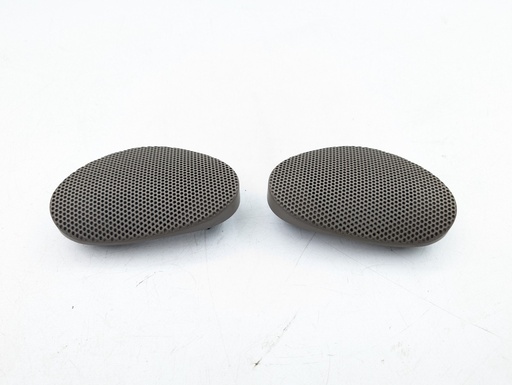 [GJA6608AC-14668 KB11] JAGUAR XK8 FASCIA LOUDSPEAKER TWEETER SABLE COVERS MESH TRIM PAIR LEFT RIGHT