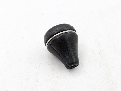 [CBC9563LEG-15047 JB10] AUTOMATIC LEATHER GEAR KNOB JAGUAR XJS XJ40 BLACK DARK SHIFTER CBC9563