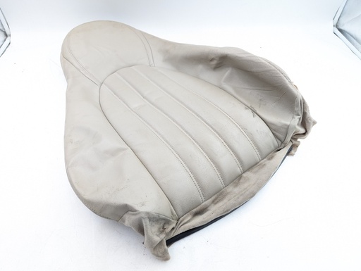 [-15455 K1] PASSENGER SEAT BACK XK8 X100 OATMEAL AGD UPPER SEAT LEATHER COVER FRONT LEFT