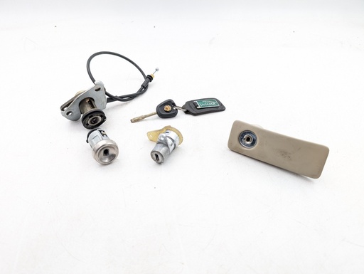 [-15465 JB12] JAGUAR X300 X308 XK8 LOCK SET WITH KEYS DOOR GLOVEBOX BOOT AND IGNITION BARREL