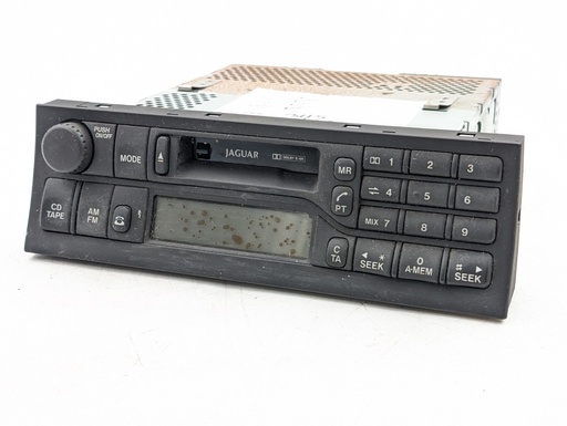 [LJB4100AA-15886 UP3] JAGUAR X100 XK8 RADIO HEAD UNIT CASSETTE TAPE DECK CD ENTERTAINMENT LJB4100AA