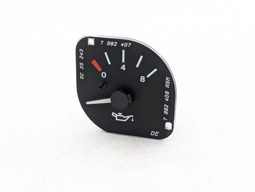 [DAC10753-15963 HB13] JAGUAR XJS XJRS TWR FACELIFT V12 DASH CLUSTER OIL GAUGE OIL PRESSURE DAC10753