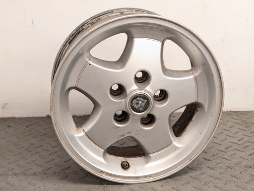 [CCC4943-15967 YR] XJS XJ40 X308 ALLOY WHEEL GENUINE JAGUAR 5 SPOKE 16 INCH 7JX16CHX28.5 CCC4943