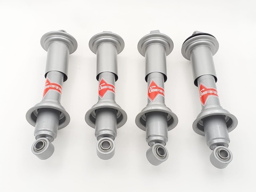 [CAC9091*, CBC5742*] SET OF 4 REAR XJS XJ6/12 S 1, 2 & 3 KYB SHOCK ABSORBER WITH COLLETS