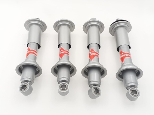 [CAC9091*, CBC5742*] SET OF 4 REAR XJS XJ6/12 S 1, 2 & 3 KYB SHOCK ABSORBER WITH COLLETS