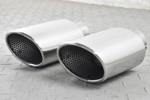 [NNC6721BABB-SS] XJ & XK OVAL TIPS LARGE BORE 57MM INLET ID