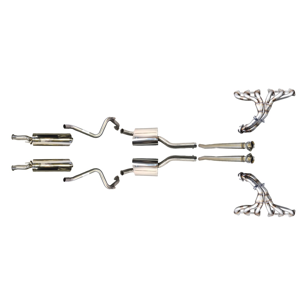 COMPLETE 304 STAINLESS STEEL V12 XJS EXHAUST SYSTEM UPTO (V) 188104