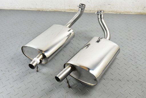 [XR849450-SS, XR849453-SS] STYPE REAR STAINLESS STEEL EXHAUST BOXES