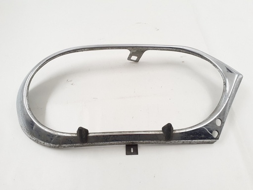[BAC4486-7680 H2] JAGUAR XJS HE & FACELIFT RIGHT SIDE DRIVER HEADLIGHT CHROME SURROUND BEZEL