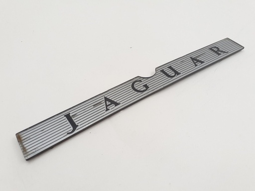 JAGUAR XJS PRE HE BOOT LID REAR TAILGATE PLINTH BADGE EMBLEM SCRIPT VINTAGE